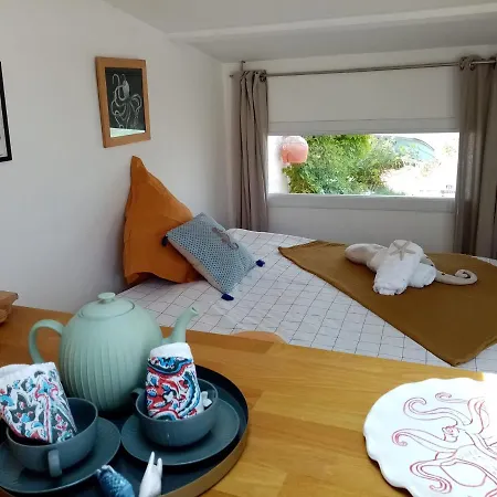 Guest house Cabanon De Pecheur En Bord De Lagune