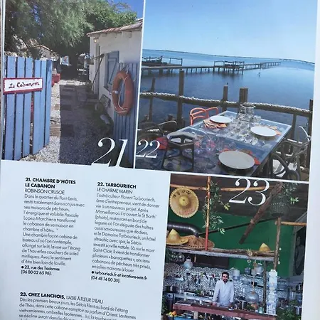 Cabanon De Pecheur En Bord De Lagune Sète